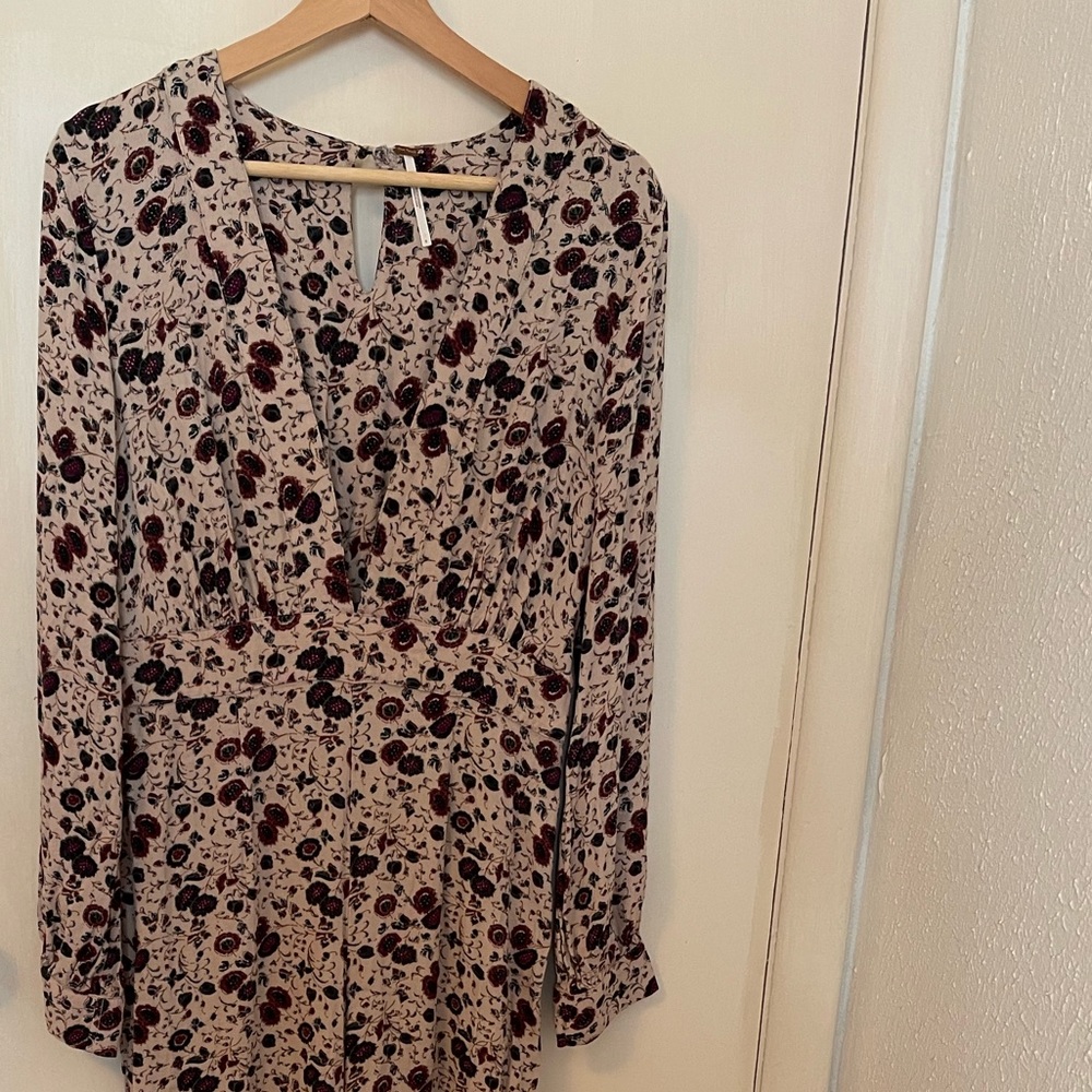 FreePeople Floral Romper Jumpsuit